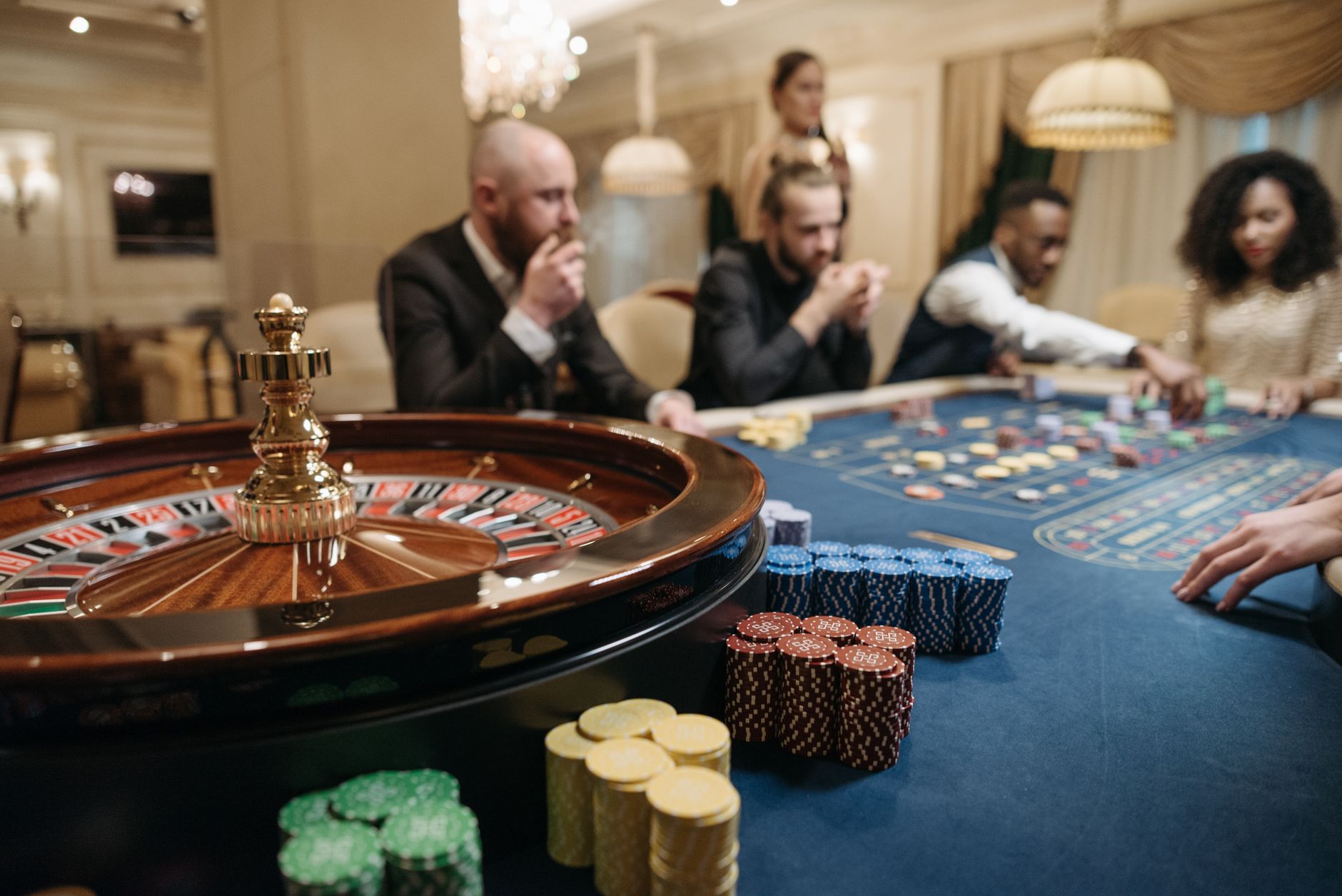 Casino floor at Silvermere